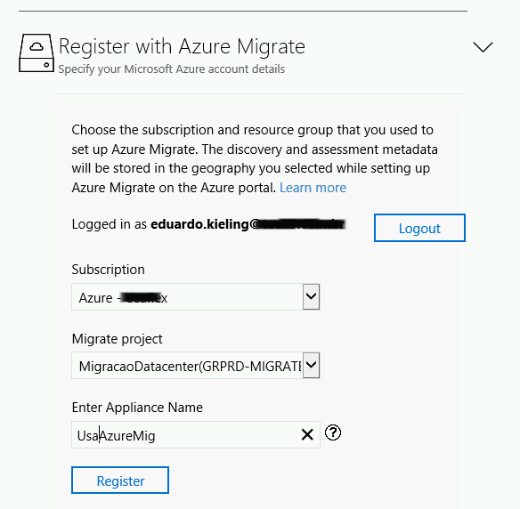 Deploy Appliance Azure Migration _22